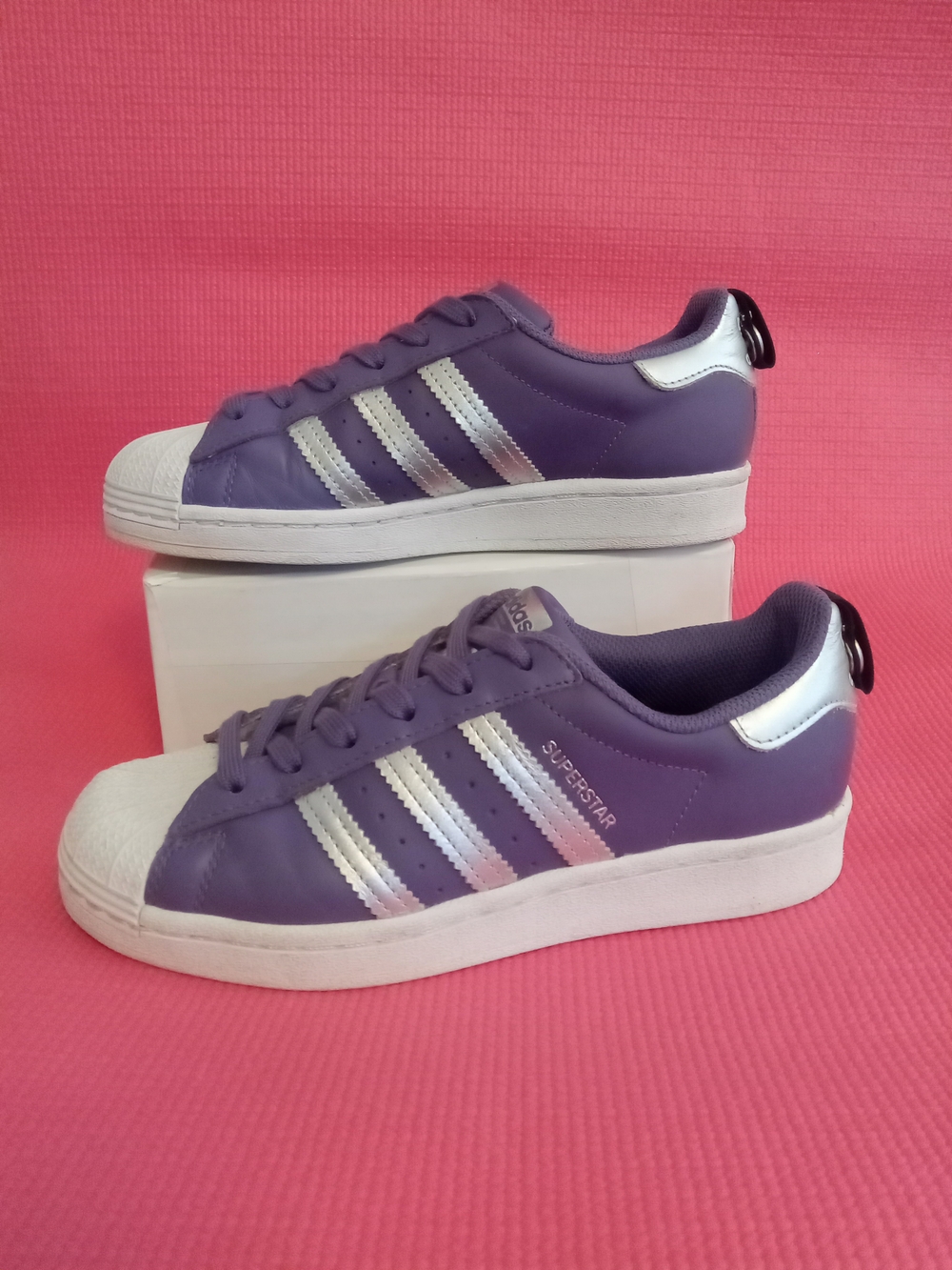 adidas Superstar Tech Purple Women’s  Sneakers FV3631 SZ 6
